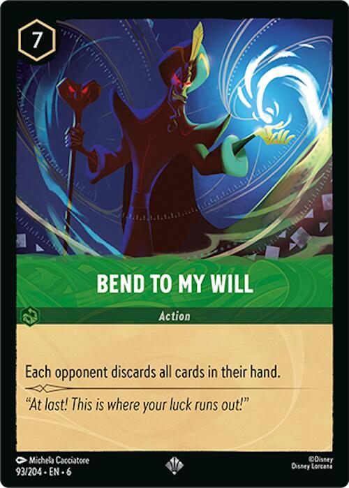 Bend to My Will (93/204) [Azurite Sea] | Good Games Morley