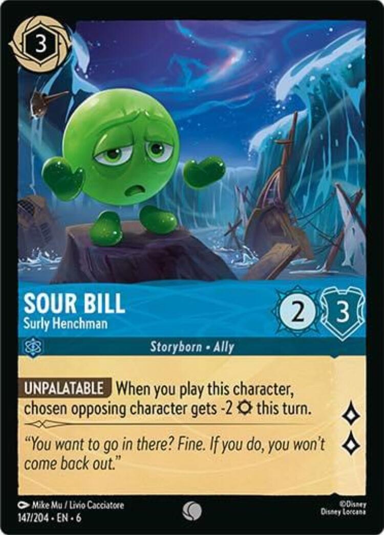 Sour Bill - Surly Henchman (147/204) [Azurite Sea] | Good Games Morley