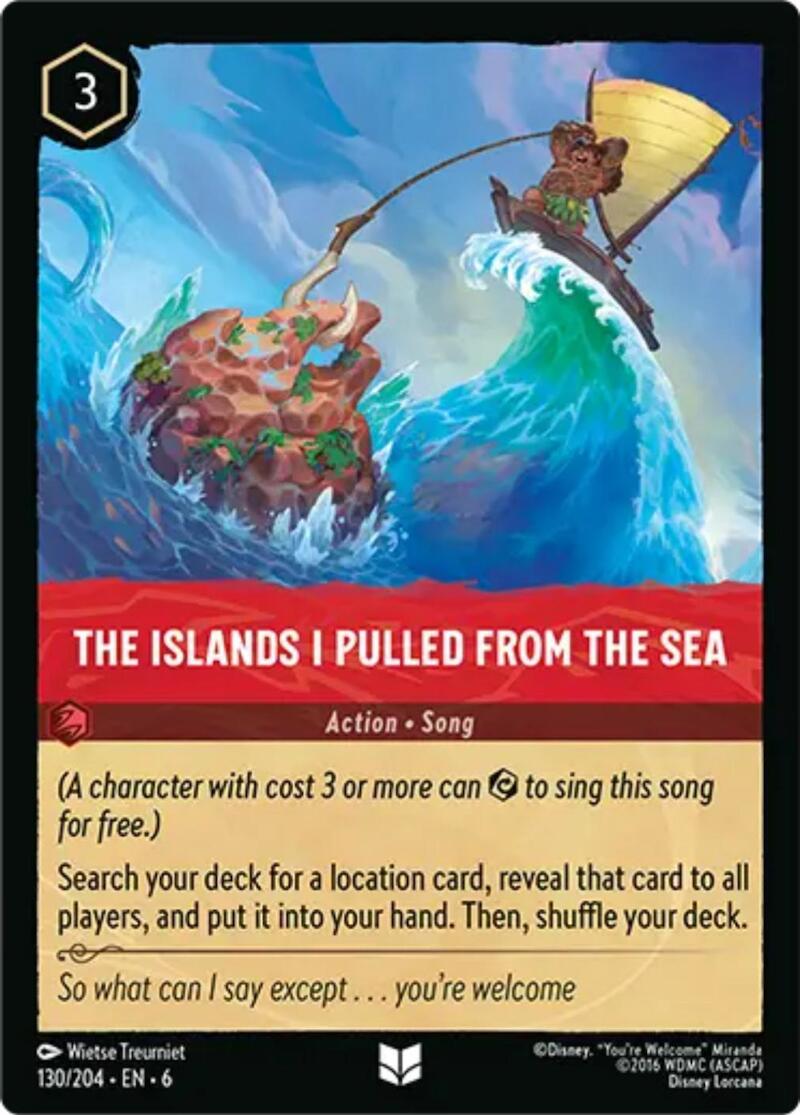 The Islands I Pulled From The Sea (130/204) [Azurite Sea] | Good Games Morley