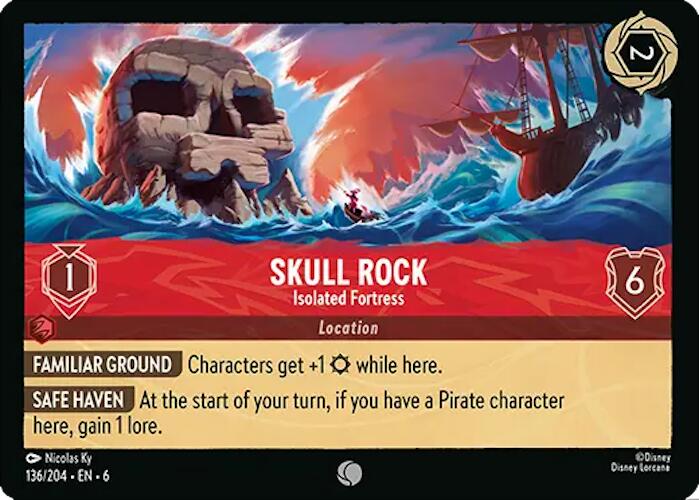 Skull Rock - Isolated Fortress (136/204) [Azurite Sea] | Good Games Morley