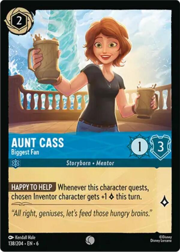 Aunt Cass - Biggest Fan (138/204) [Azurite Sea] | Good Games Morley