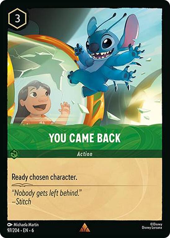 You Came Back (97/204) [Azurite Sea] | Good Games Morley