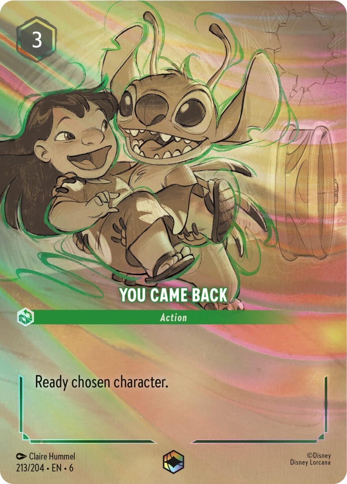 You Came Back (Enchanted) (213/204) [Azurite Sea] | Good Games Morley