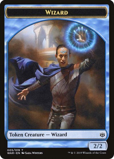 Servo // Wizard Double-Sided Token [Challenger Decks 2020 Tokens] | Good Games Morley