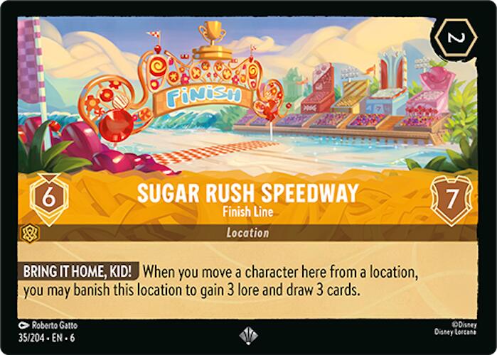 Sugar Rush Speedway - Finish Line (35/204) [Azurite Sea] | Good Games Morley