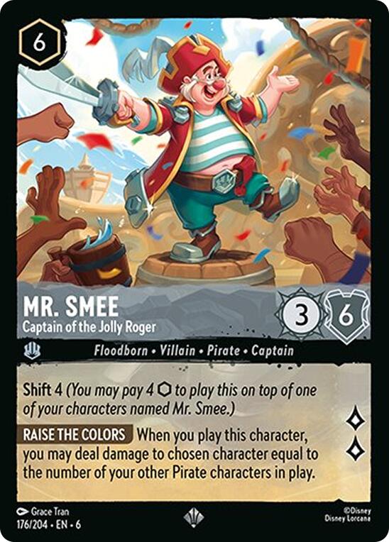Mr. Smee - Captain of the Jolly Roger (176/204) [Azurite Sea] | Good Games Morley