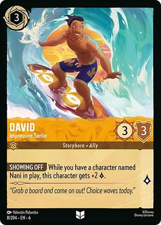 David - Impressive Surfer (8/204) [Azurite Sea] | Good Games Morley