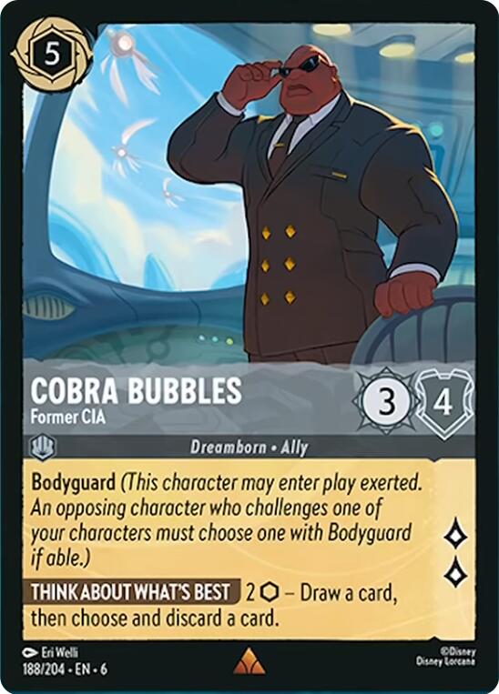 Cobra Bubbles - Former CIA (188/204) [Azurite Sea] | Good Games Morley
