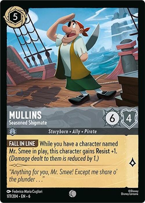 Mullins - Seasoned Shipmate (177/204) [Azurite Sea] | Good Games Morley