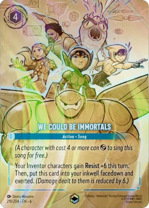We Could Be Immortals (Enchanted) (219/204) [Azurite Sea] | Good Games Morley