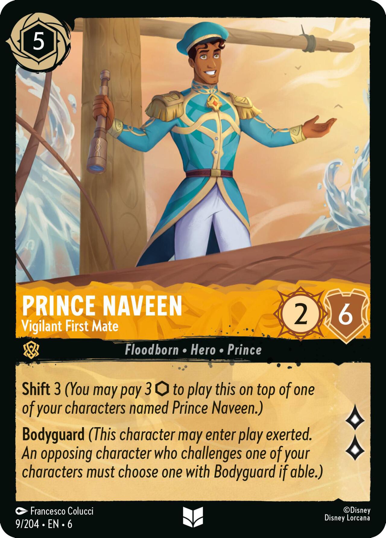 Prince Naveen - Vigilant First Mate (9/204) [Azurite Sea] | Good Games Morley