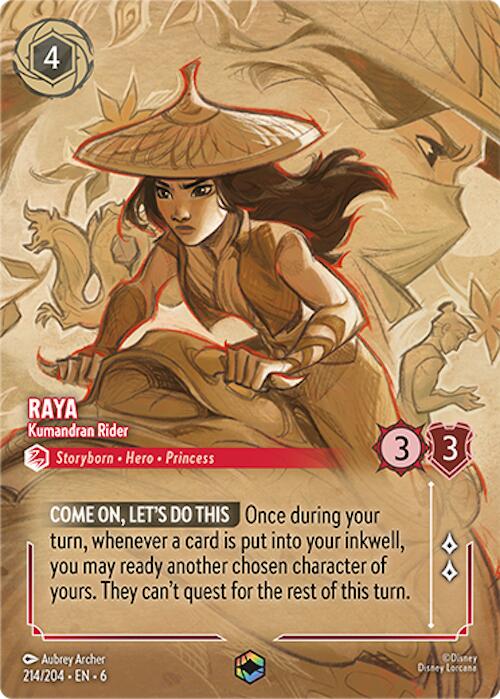 Raya - Kumandran Rider (Enchanted) (214/204) [Azurite Sea] | Good Games Morley