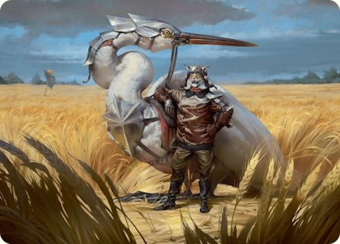 Skyknight Squire Art Card (4/54) [Foundations Art Series] | Good Games Morley