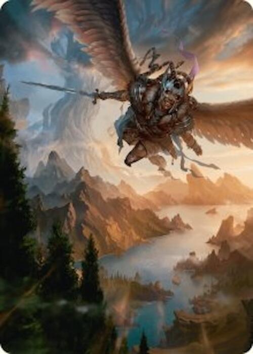 Youthful Valkyrie Art Card (28/54) [Foundations Art Series] | Good Games Morley