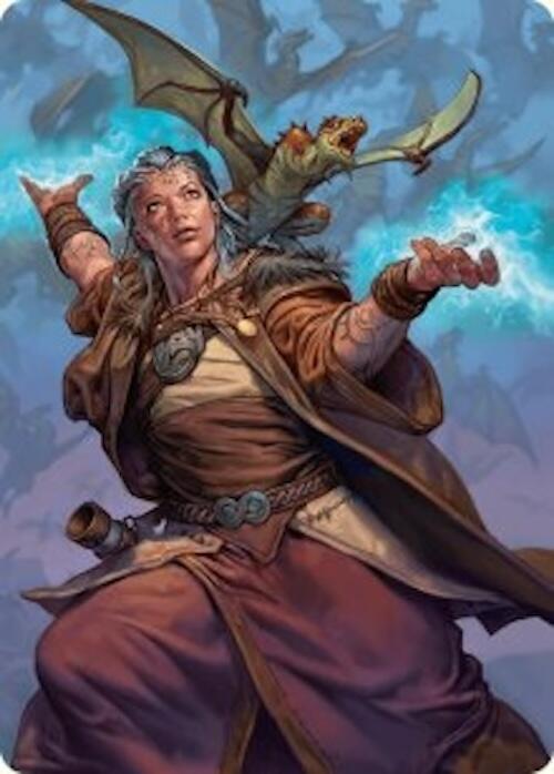 Drake Hatcher 2 Art Card (29/54) [Foundations Art Series] | Good Games Morley