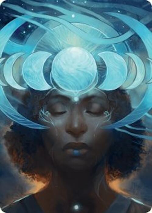 Lunar Insight Art Card (31/54) [Foundations Art Series] | Good Games Morley