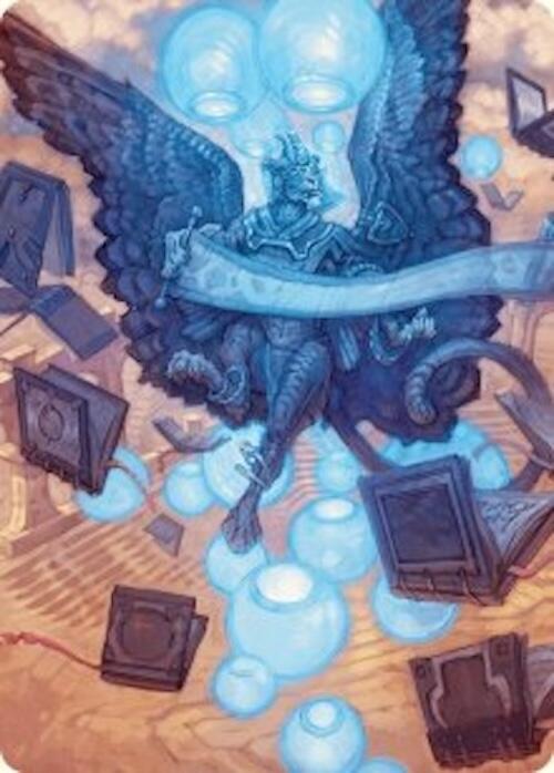 Sphinx of Forgotten Lore Art Card (33/54) [Foundations Art Series] | Good Games Morley