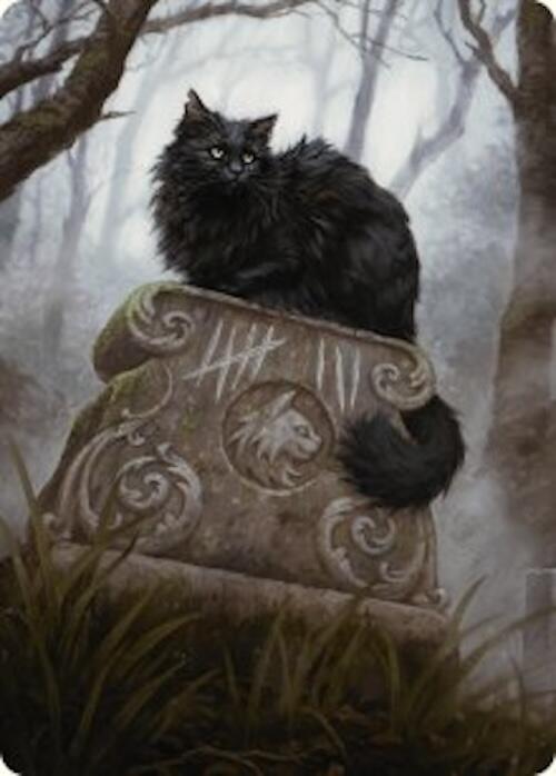 Nine-Lives Familiar 2 Art Card (36/54) [Foundations Art Series] | Good Games Morley