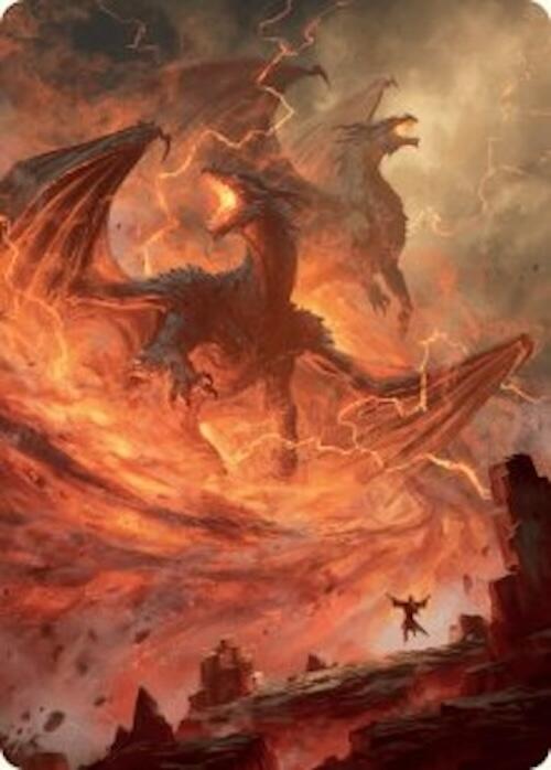 Rite of the Dragoncaller Art Card (38/54) [Foundations Art Series] | Good Games Morley