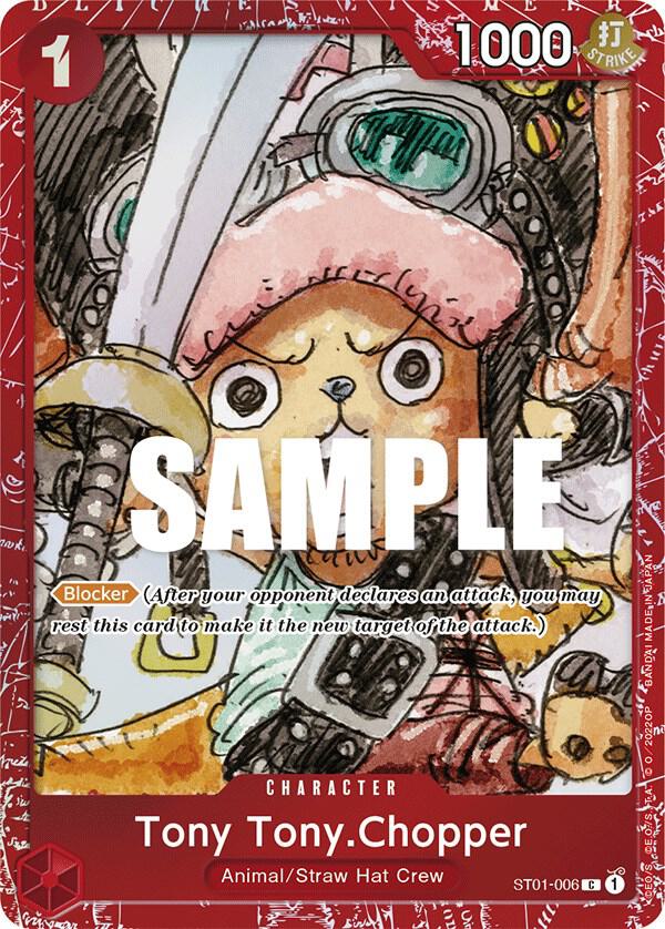 Tony Tony.Chopper (PCC Film RED) ST01-006 (One Piece Promotion Cards)  - Alternate Art Foil | Good Games Morley