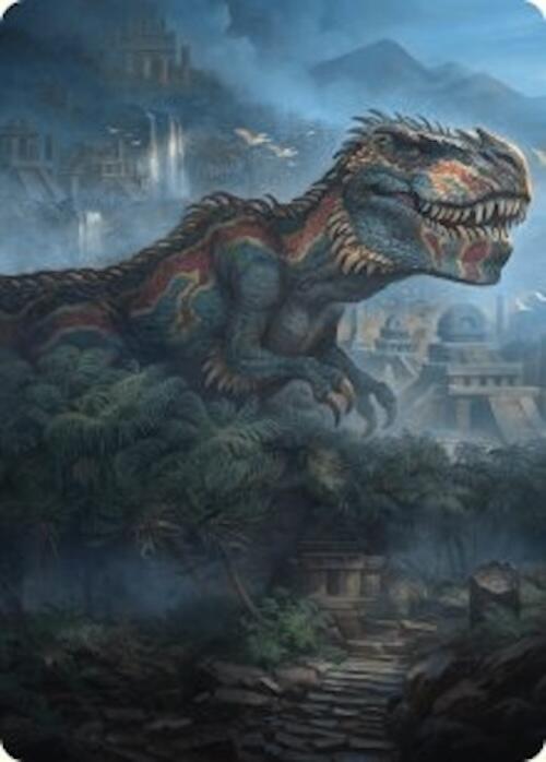 Ghalta, Primal Hunger Art Card (41/54) [Foundations Art Series] | Good Games Morley