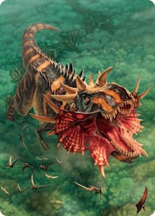 Gigantosaurus Art Card (53/54) [Foundations Art Series] | Good Games Morley