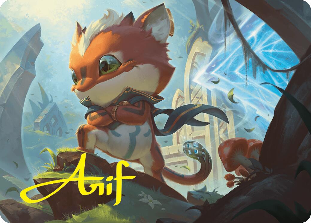 Loot, Exuberant Explorer Art Card (12/54) (Gold-Stamped Signature) [Foundations Art Series] | Good Games Morley