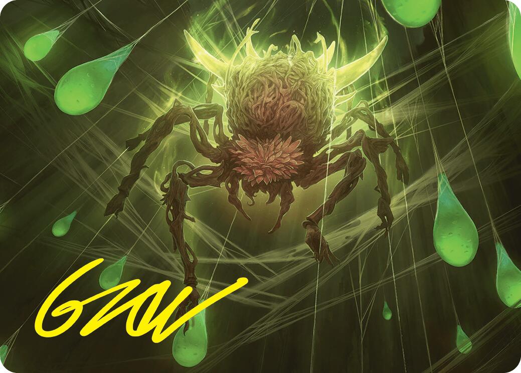 Spinner of Souls Art Card (13/54) (Gold-Stamped Signature) [Foundations Art Series] | Good Games Morley