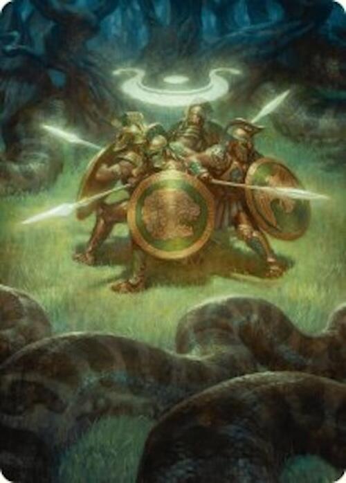 Anthem of Champions Art Card (47/54) [Foundations Art Series] | Good Games Morley