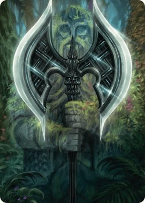 Leyline Axe Art Card (49/54) [Foundations Art Series] | Good Games Morley