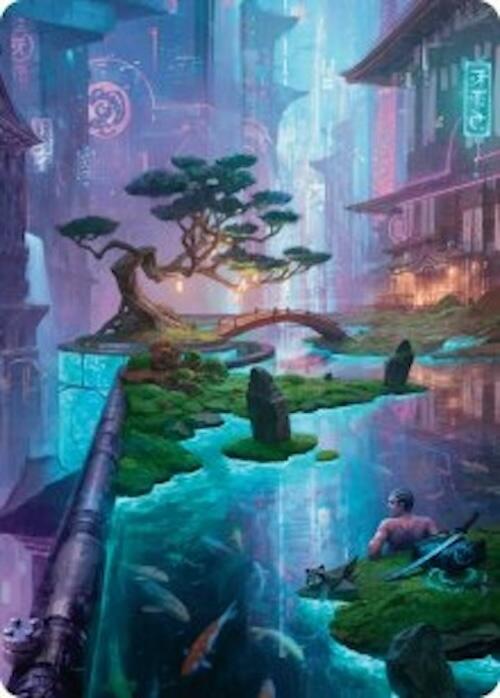 Island Art Card (22/54) [Foundations Art Series] | Good Games Morley