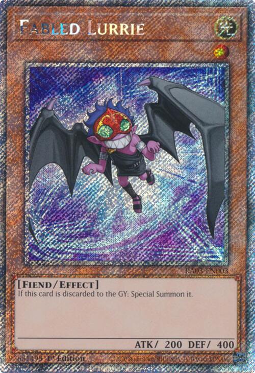 Fabled Lurrie (Platinum Secret Rare) [RA03-EN003] Platinum Secret Rare | Good Games Morley