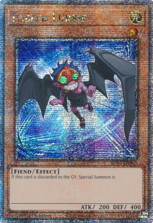 Fabled Lurrie (Quarter Century Secret Rare) [RA03-EN003] Quarter Century Secret Rare | Good Games Morley