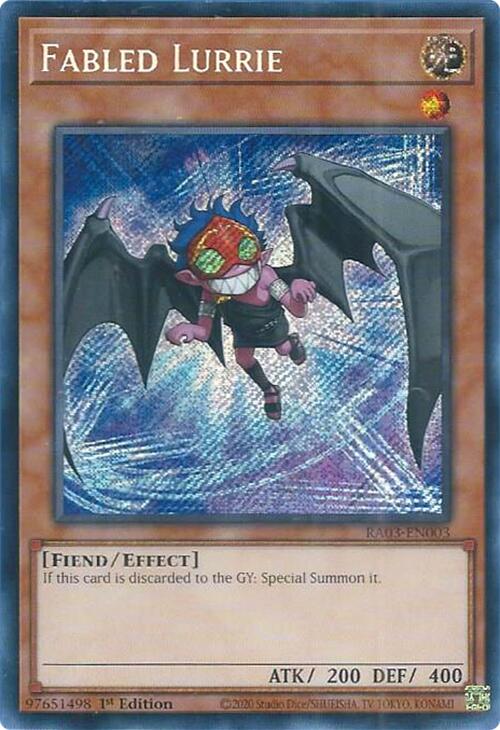 Fabled Lurrie (Secret Rare) [RA03-EN003] Secret Rare | Good Games Morley
