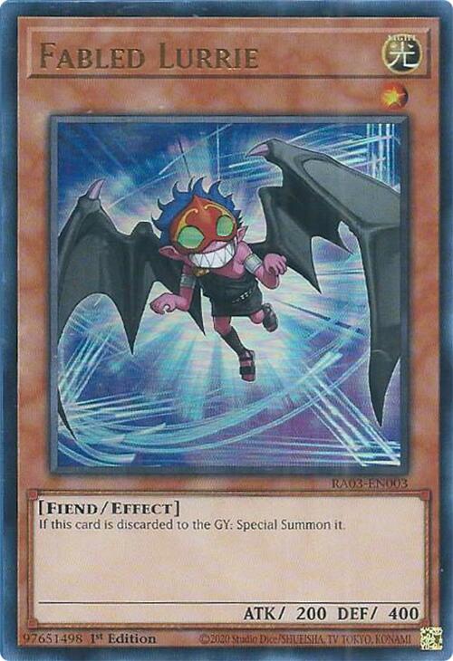 Fabled Lurrie (UR) [RA03-EN003] Ultra Rare | Good Games Morley
