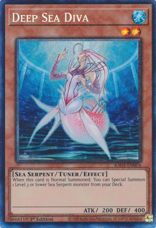 Deep Sea Diva (CR) [RA03-EN004] Prismatic Collector's Rare | Good Games Morley