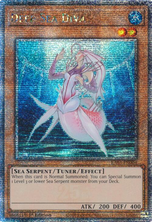 Deep Sea Diva (Quarter Century Secret Rare) [RA03-EN004] Quarter Century Secret Rare | Good Games Morley