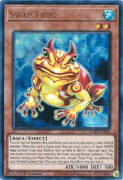 Swap Frog (UR) [RA03-EN005] Ultra Rare | Good Games Morley