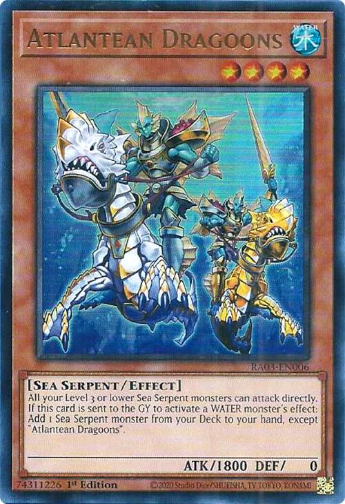 Atlantean Dragoons (UR) [RA03-EN006] Ultra Rare | Good Games Morley