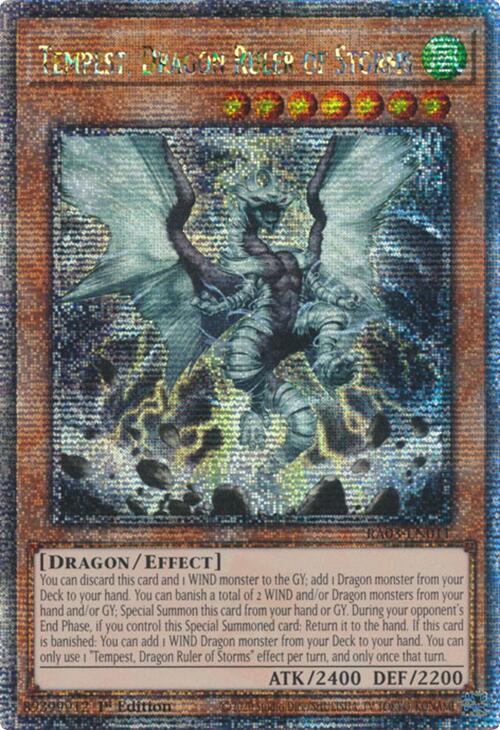 Tempest, Dragon Ruler of Storms (Quarter Century Secret Rare) [RA03-EN011] Quarter Century Secret Rare | Good Games Morley