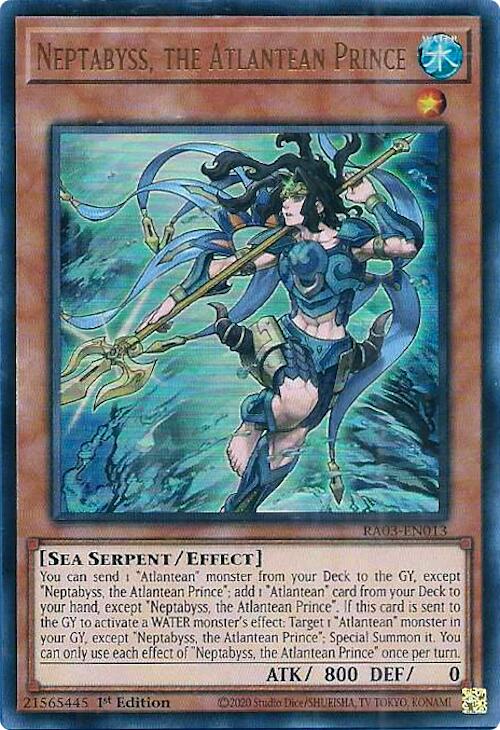 Neptabyss, the Atlantean Prince (UR) [RA03-EN013] Ultra Rare | Good Games Morley