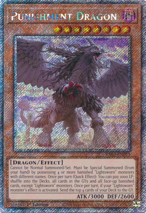 Punishment Dragon (Platinum Secret Rare) [RA03-EN015] Platinum Secret Rare | Good Games Morley