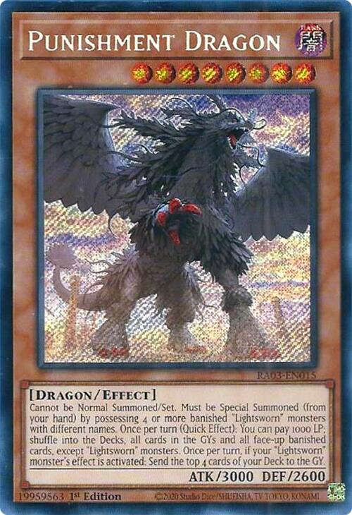 Punishment Dragon (Secret Rare) [RA03-EN015] Secret Rare | Good Games Morley