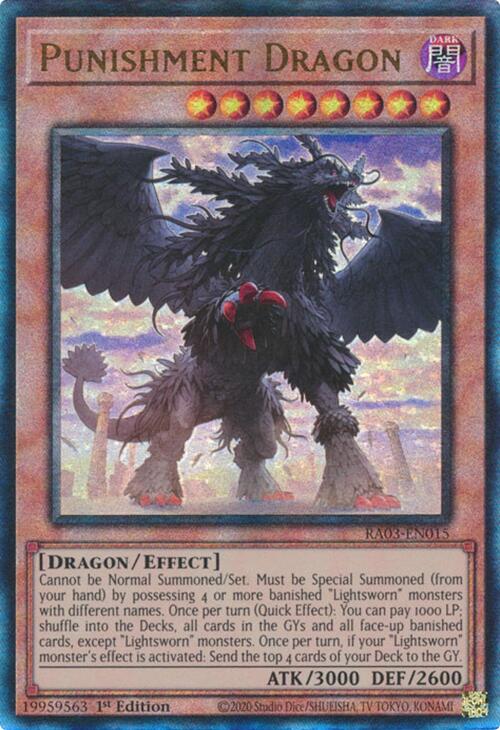 Punishment Dragon (UTR) [RA03-EN015] Prismatic Ultimate Rare | Good Games Morley