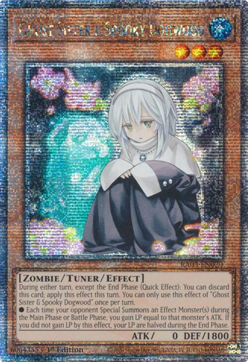 Ghost Sister & Spooky Dogwood (Quarter Century Secret Rare) [RA03-EN020] Quarter Century Secret Rare | Good Games Morley