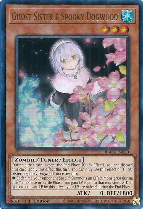 Ghost Sister & Spooky Dogwood (UR) [RA03-EN020] Ultra Rare | Good Games Morley