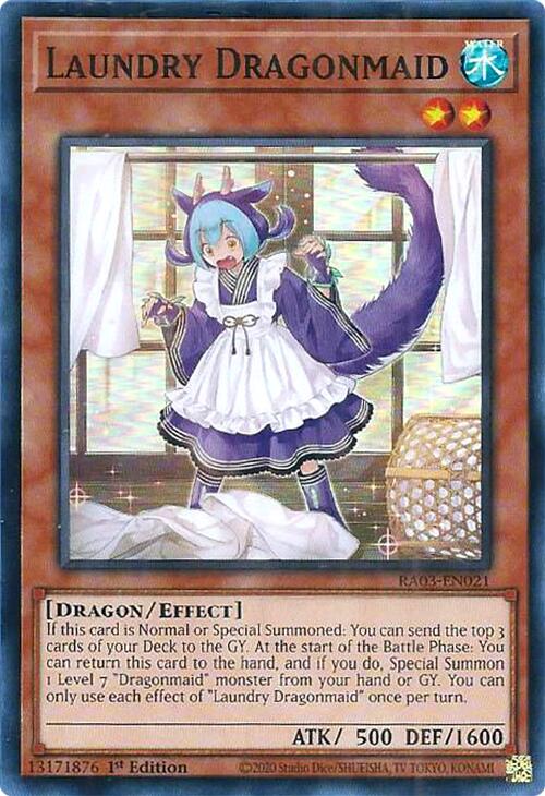 Laundry Dragonmaid [RA03-EN021] Super Rare | Good Games Morley