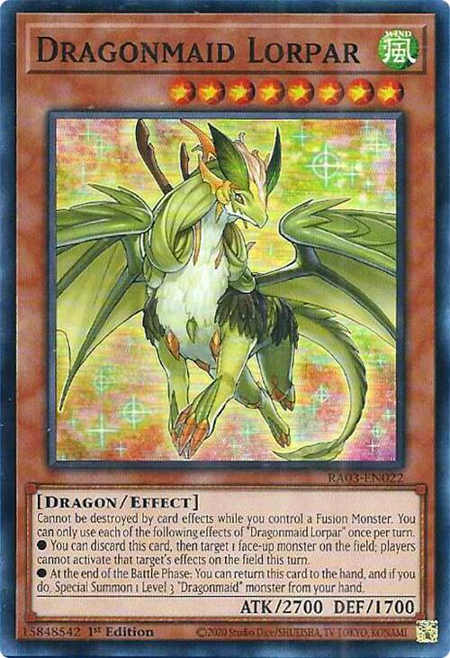 Dragonmaid Lorpar [RA03-EN022] Super Rare | Good Games Morley