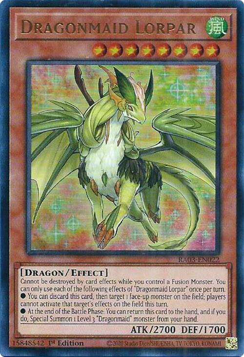 Dragonmaid Lorpar (UR) [RA03-EN022] Ultra Rare | Good Games Morley