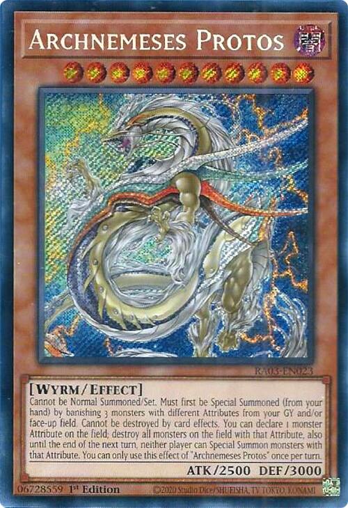 Archnemeses Protos (Secret Rare) [RA03-EN023] Secret Rare | Good Games Morley